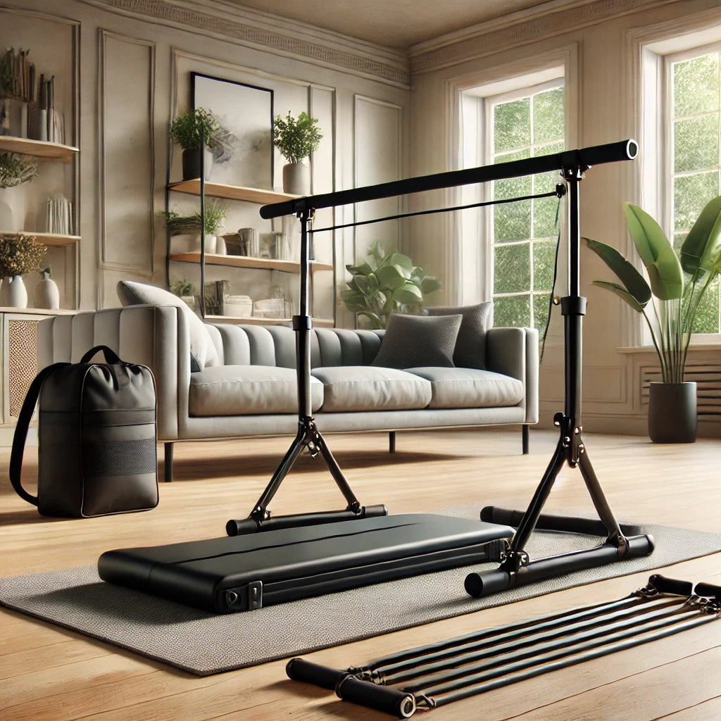 Découvrez les Avantages de l’Ensemble de Barre de Pilates Portable avec Bandes de Résistance