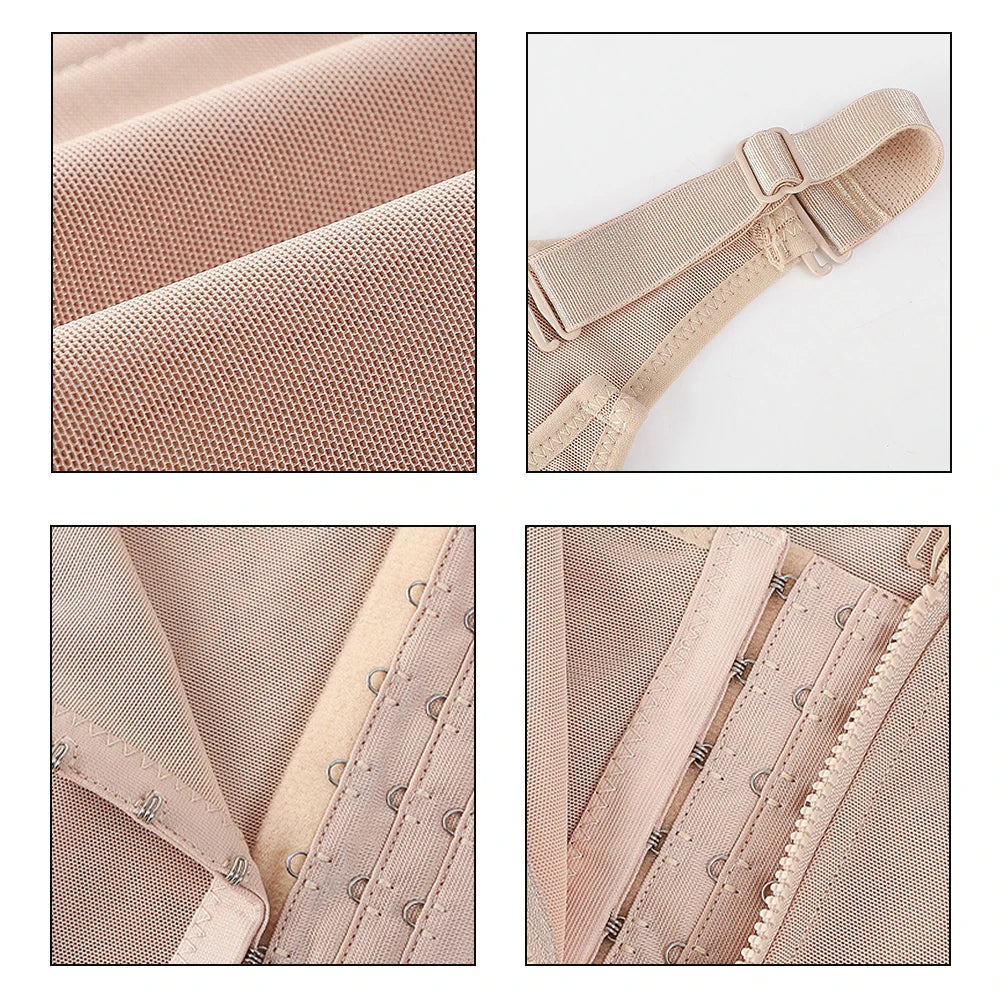 Corset pour Femmes | Veste Zippée | Gaine Amincissante | Ceinture de Sport | Gaine Néoprène Sauna