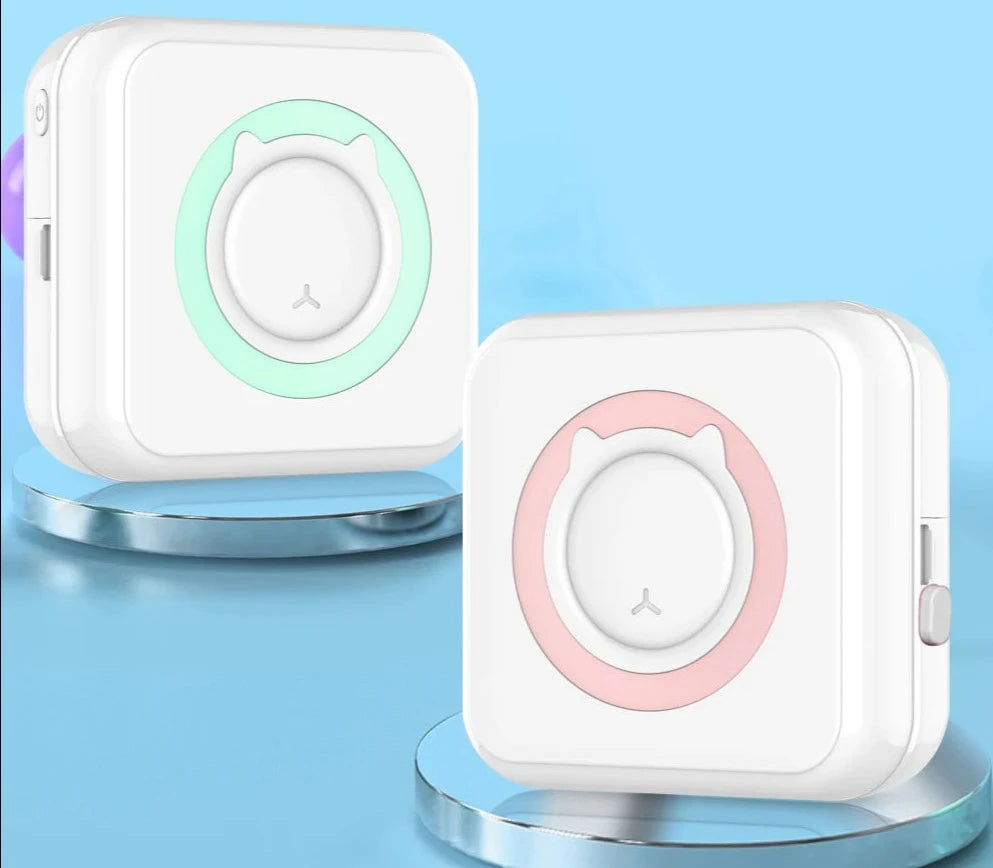 Mini Imprimante Portable Bluetooth à Étiquettes Adhésives 57MM