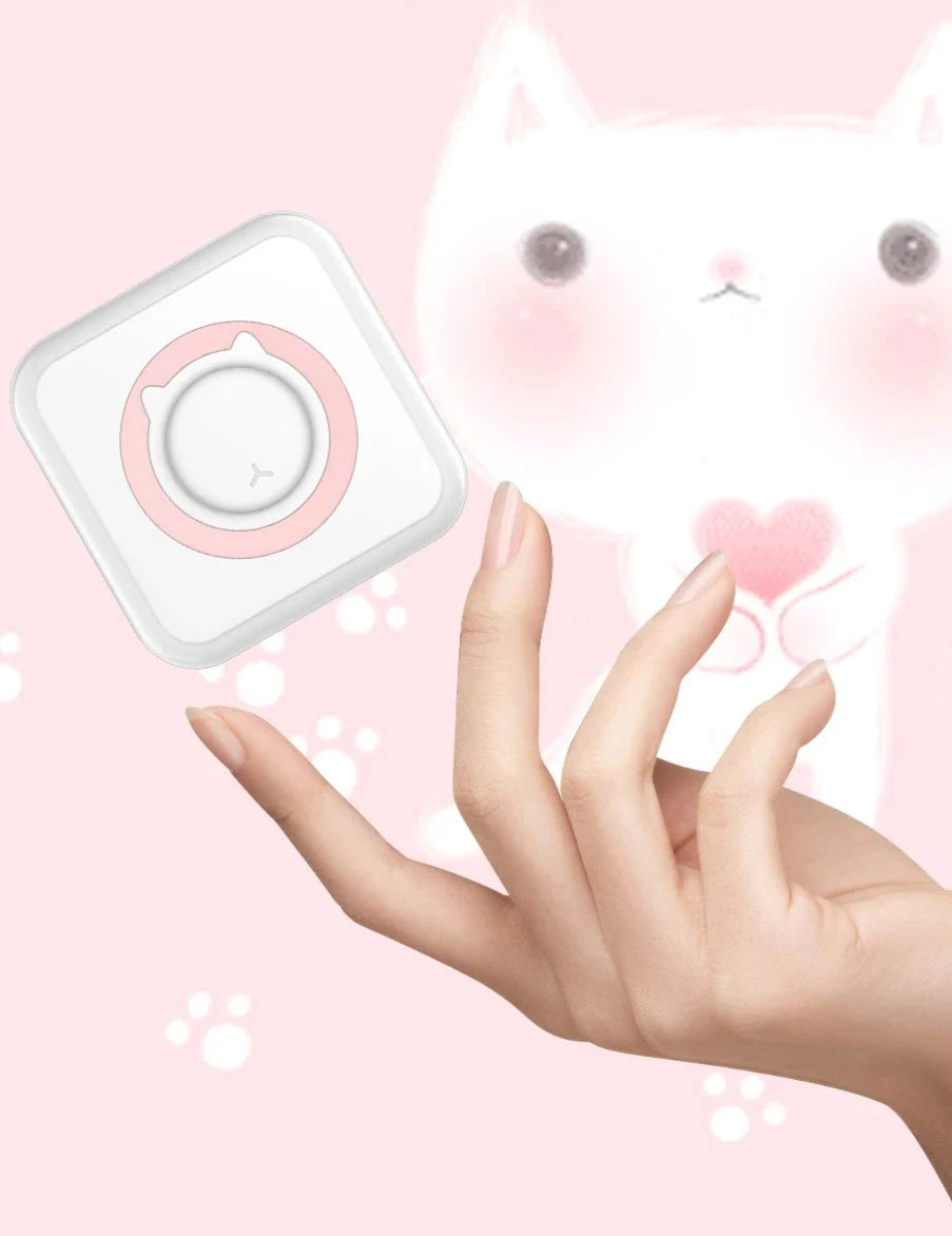 Mini Imprimante Portable Bluetooth à Étiquettes Adhésives 57MM
