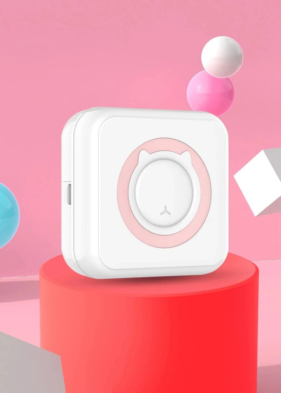Mini Imprimante Portable Bluetooth à Étiquettes Adhésives 57MM