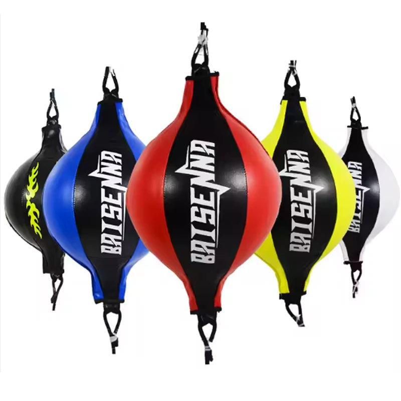 Balles de Vitesse Réaction et Entraînement de Boxe en Cuir