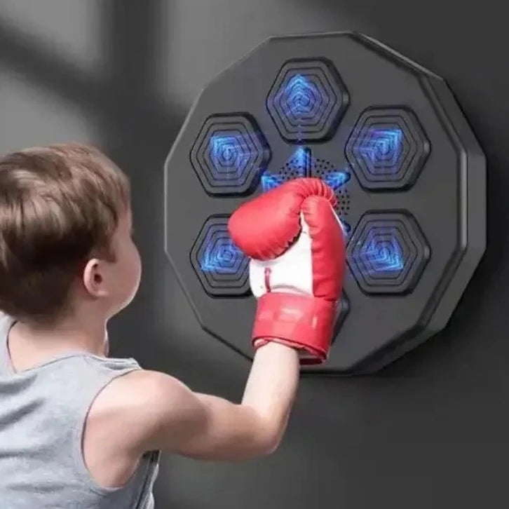 Machine de Boxe Intelligente avec Cible Murale Électronique