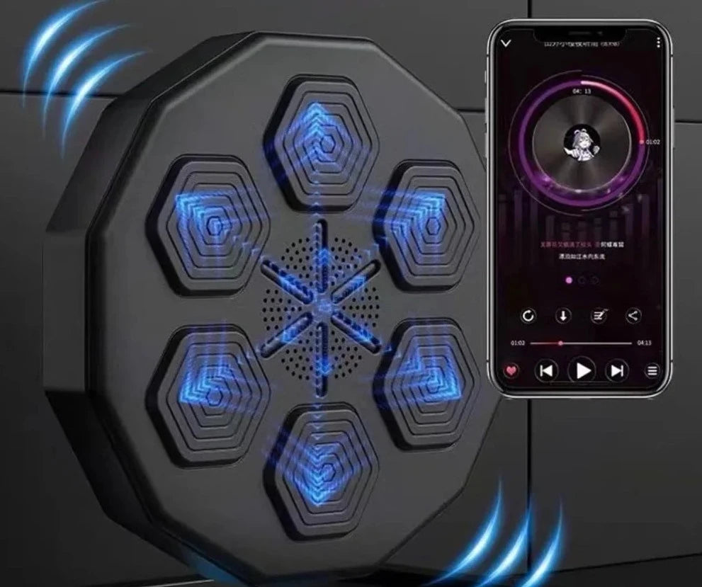Machine de Boxe Intelligente avec Cible Murale Électronique